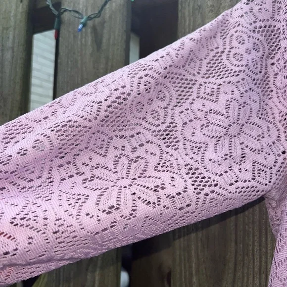 dELiA*s lavender lace dress - Picture 5 of 7